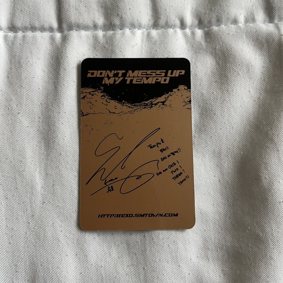 don’t mess up my tempo suho photocard - Picture 3 of 6